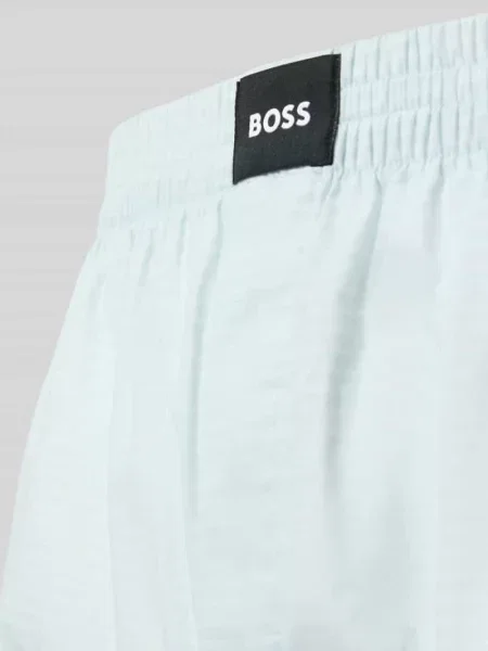 Bokserki z czystej bawełny model BOXER S. CW PEACH' Boss białe