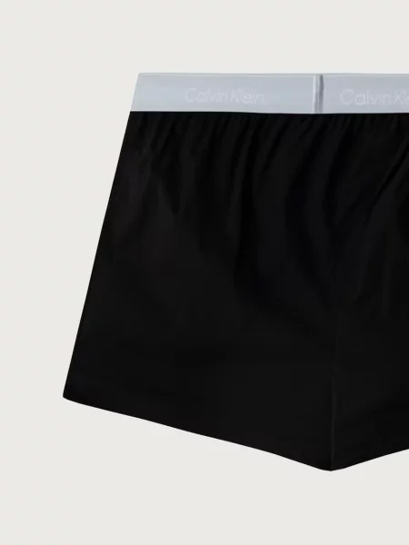 Calvin Klein Underwear laza boxeralsó férfi elasztánnal csomag fekete