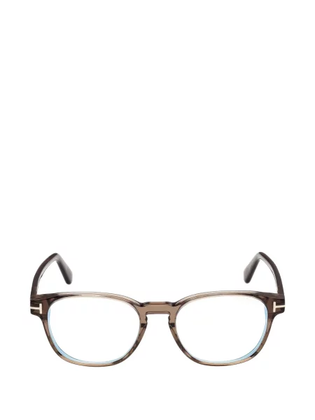 Ochelari de soare Tom Ford Eyewear cu autograf maro