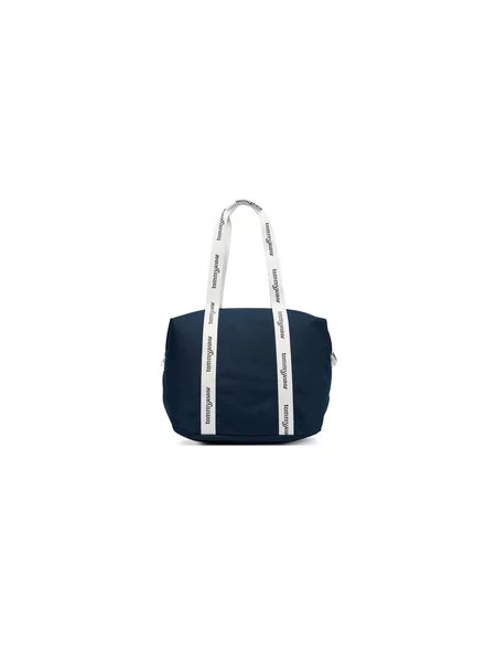 Tommy Jeans Ročna torba Tjw Ess Daily Tote Mornarsko modra