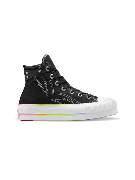 Converse Chuck Taylor All Star Lift Platform Pride Kobiety Buty sportowe Converse Size: 5 czarny