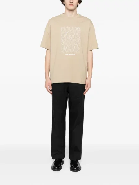 Pantaloni Karl Lagerfeld negru