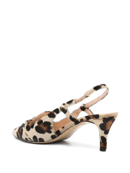 Pantofi cu toc P.a.r.o.s.h. cu imagine cu model leopard slingback