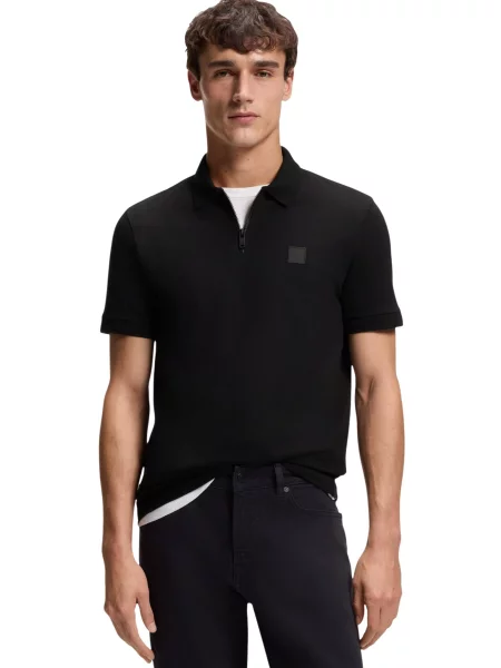 Polo majica Boss črna