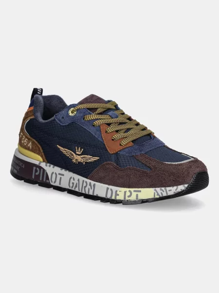 Маратонки Aeronautica Militare SNEAKERS мъжки тъмносиньо