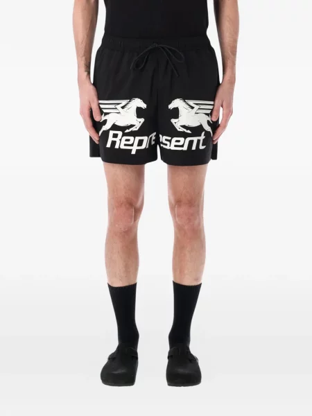 Slip de baie Represent negru