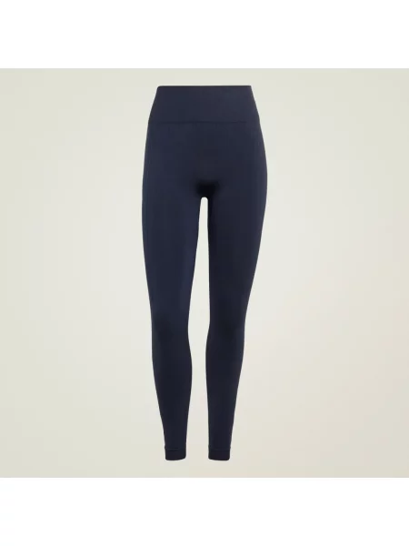 Bezszwowe legginsy do jogi adidas by Stella McCartney granatowe