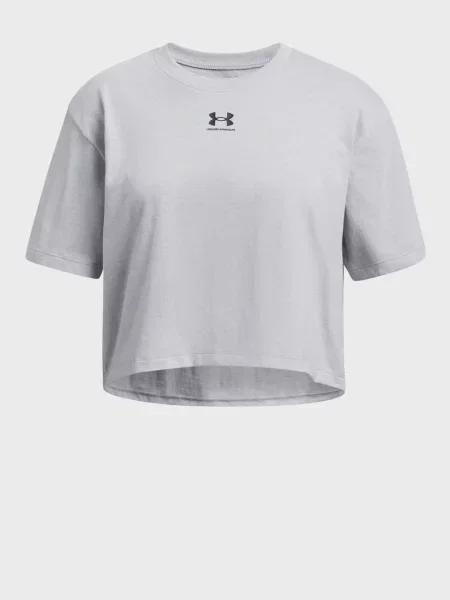 Детская футболка Under Armour серая