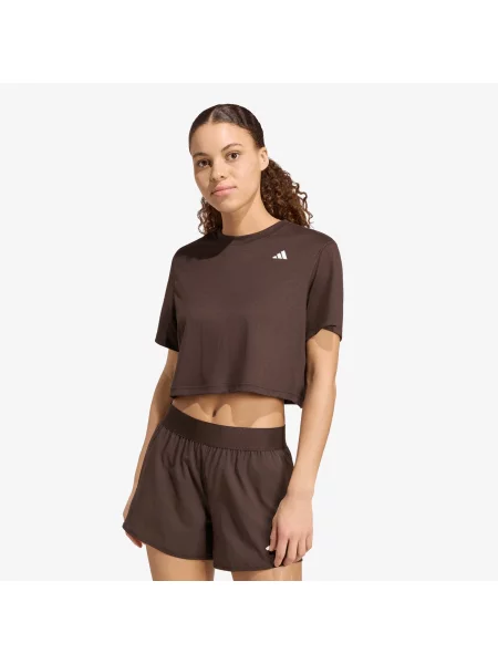Tricou adidas We Min Tee Aurora Coffee XS
