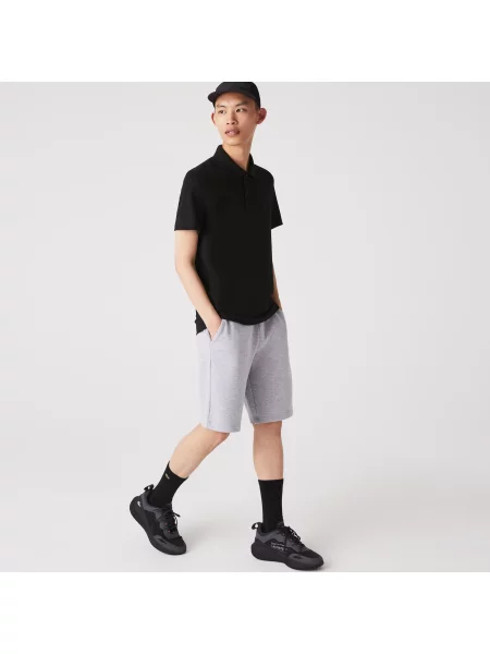 Lacoste Koszulka Polo O Regularnym Kroju Z Oddychającej Bawełny Piqué czarna