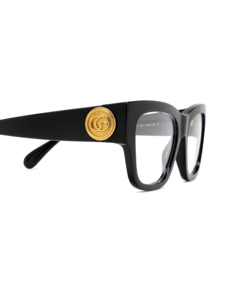 Ochelari de soare Gucci Eyewear cu imprimeu geometric negru