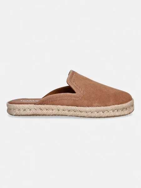 Toms pantofle semišové SANTIAGO MULE hnědé