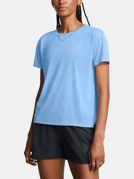 Tricou Under Armour alergare albastru