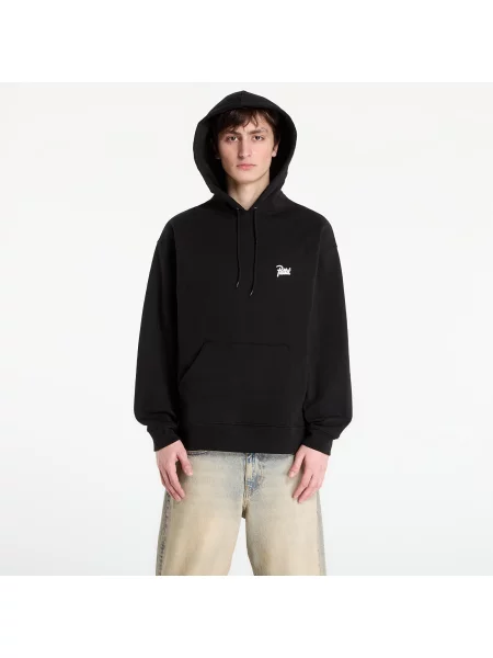 Bluza z kapturem Patta z kapturem czarna