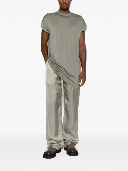 Pantaloni Rick Owens cu cordon gri
