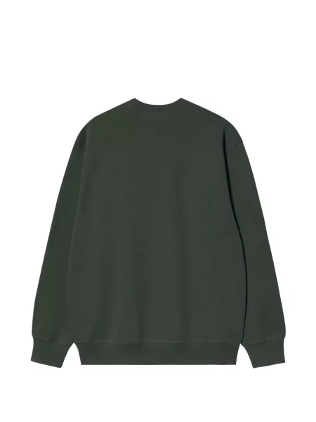 Hanorac Carhartt Wip cu broderie verde