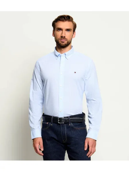 Tommy Hilfiger Cămașă Th Flex albastru