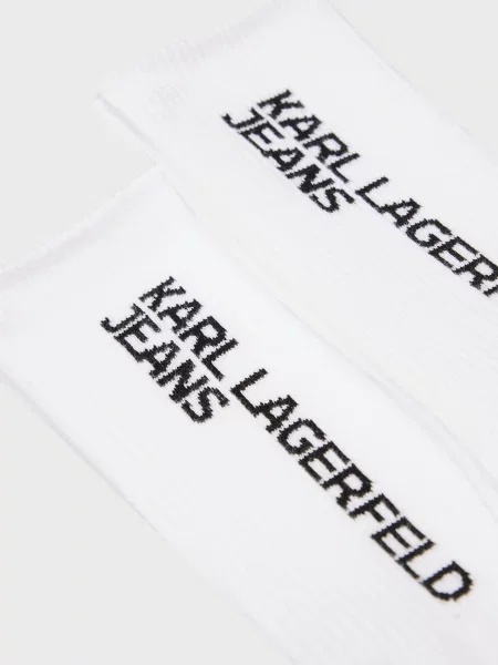 Karl Lagerfeld Jeans Набір шкарпеток Нейлон/бавовна білий