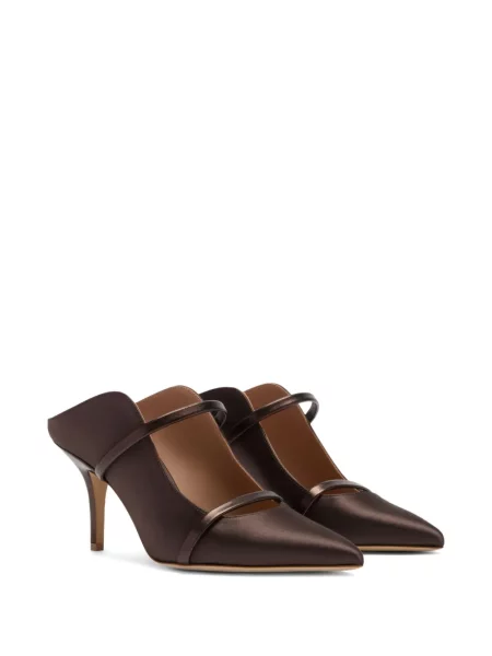 Papuci tip mules Malone Souliers maro