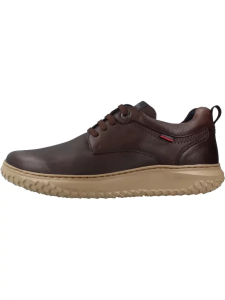 Sneakersy Callaghan skórzane brązowe