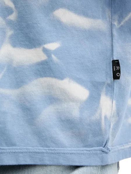 Tricou Iro scurt albastru