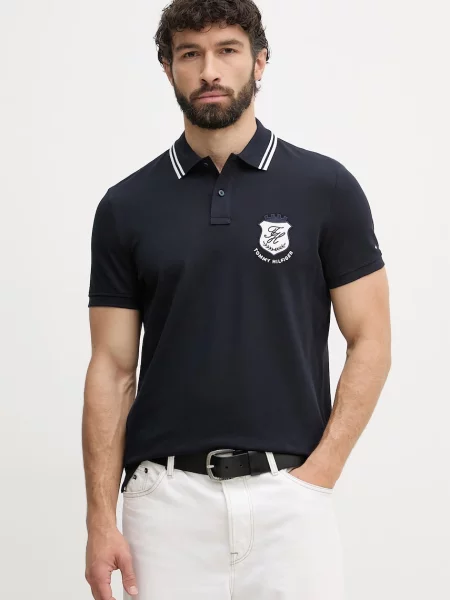 Tommy Hilfiger polo z bawełną