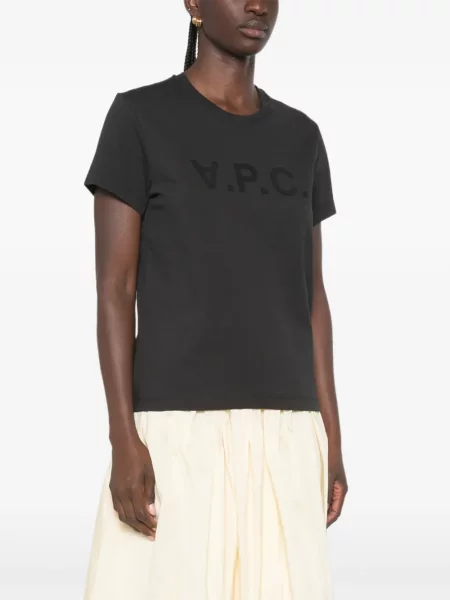 Póló A.p.c. nyomtatás fekete