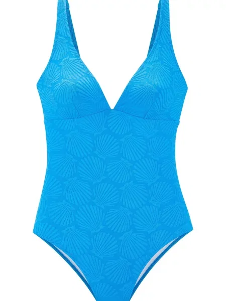 S.Oliver Costum de baie întreg azuriu