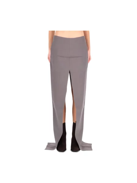 Spódnica maxi Rick Owens szara
