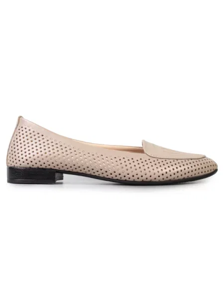 Кожаные туфли Modamilano бежевые