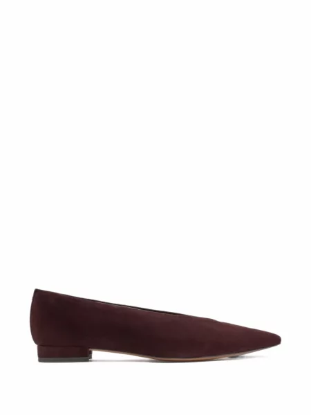 Balerini Sam Edelman din piele de căprioară maro
