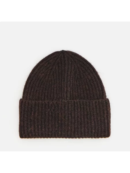 Reserved Beanie sapka sötétbarna