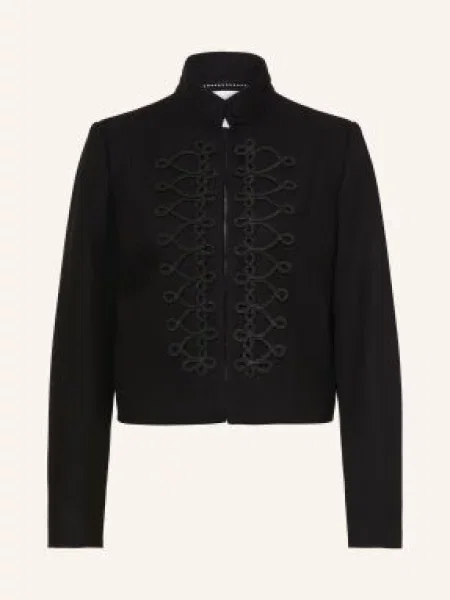 Co'couture Bunda Hranatého Střihu Rexiacc černá