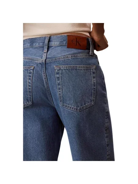 Džínsy Calvin Klein Jeans modrá