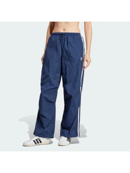 Adidas Teplákové nohavice Tmavomodrá biela