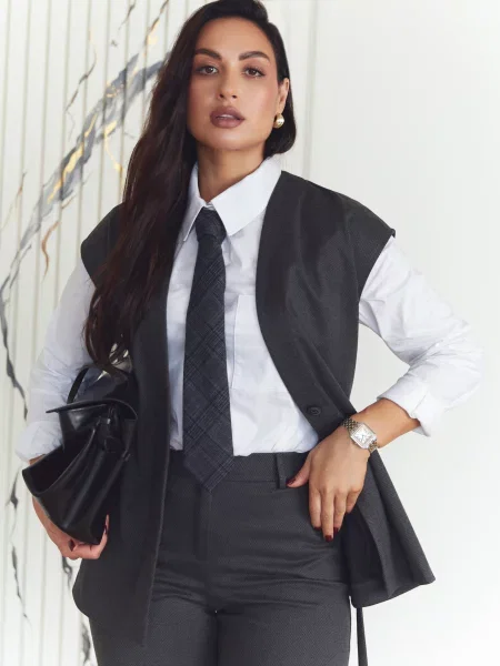 Жилет класичний Seventeen графіт