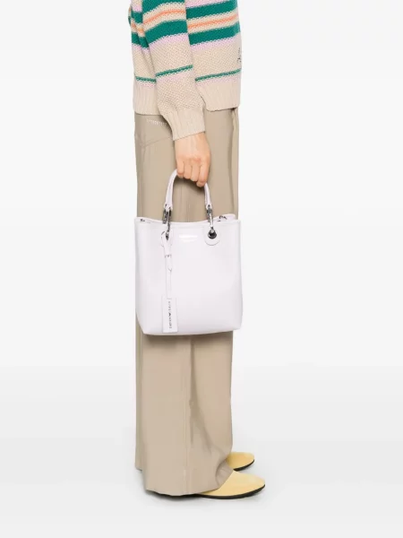 Geantă Emporio Armani roz