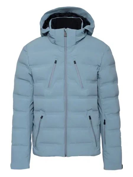 Jeździć na nartach kurtka narciarska Aztech Mountain z kapturem niebieska