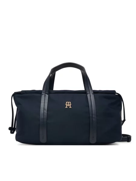 Geantă Tommy Hilfiger Th Soft Crossover Bleumarin