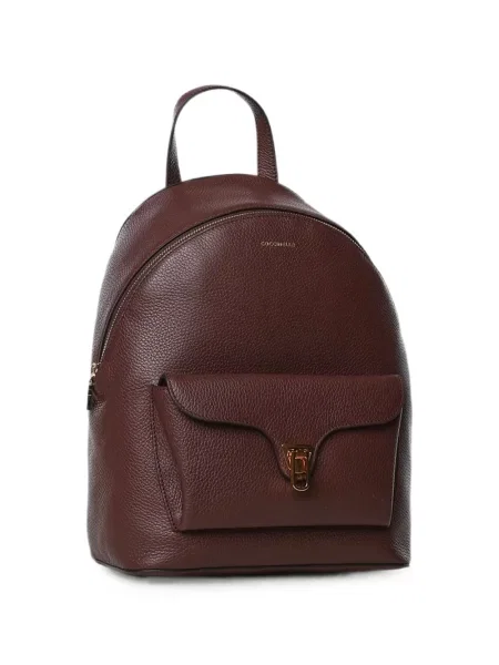 Rucsac Coccinelle din piele maro