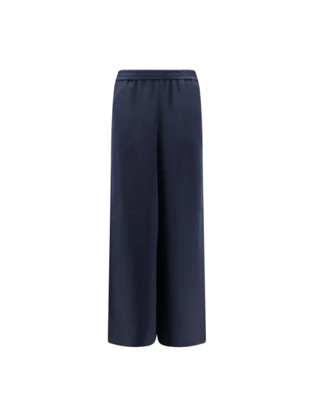 Spodnie Max Mara niebieskie