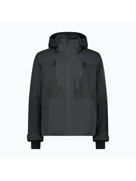 Kurtka narciarska CMP Fix Hood black pine czarna