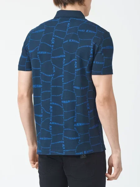 Поло Armani Exchange синє