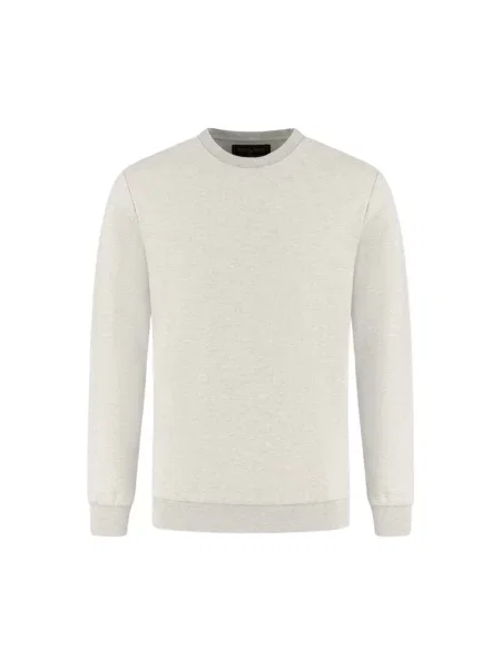 Bluza nierozpinana Woolrich z logo szara