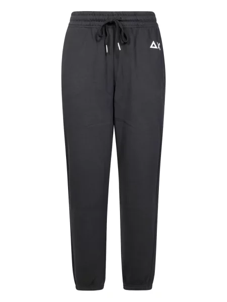 Pantaloni Sun68 din fleece albastru