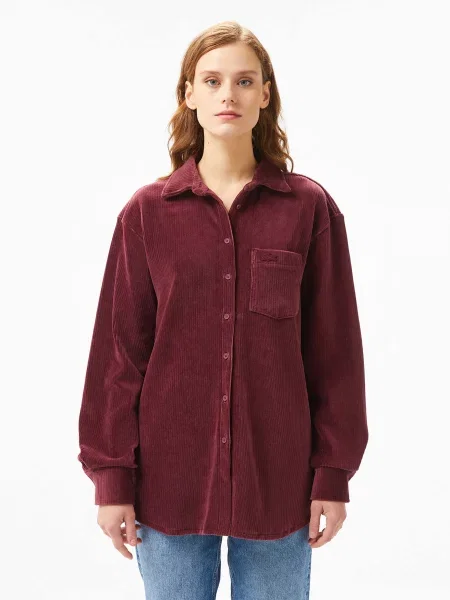 Сорочка Lacoste бордовий
