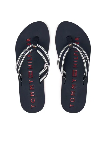 Papucs Tommy Hilfiger kék