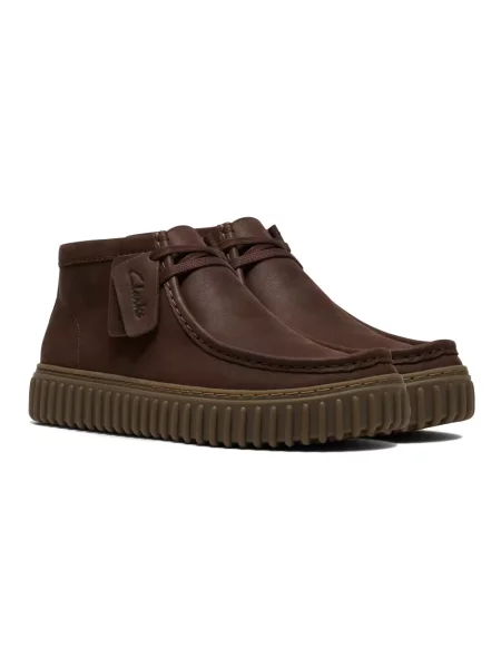 Botki Clarks brązowe
