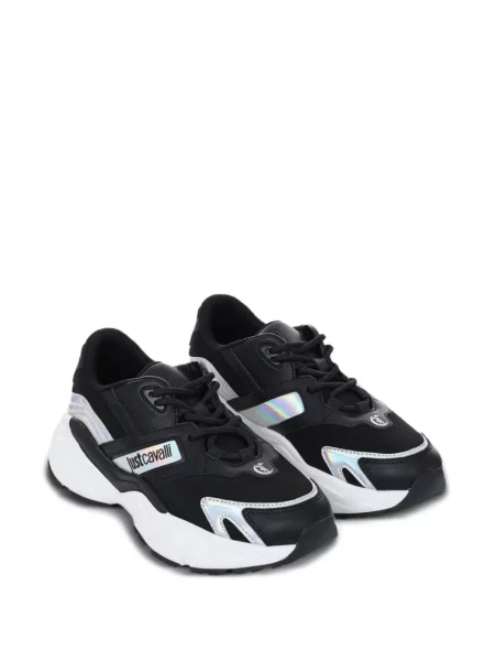 Sneakerși Just Cavalli negru