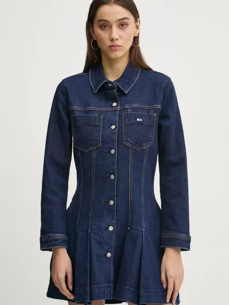 Tommy Jeans Rochie de blugi Bleumarin albastru